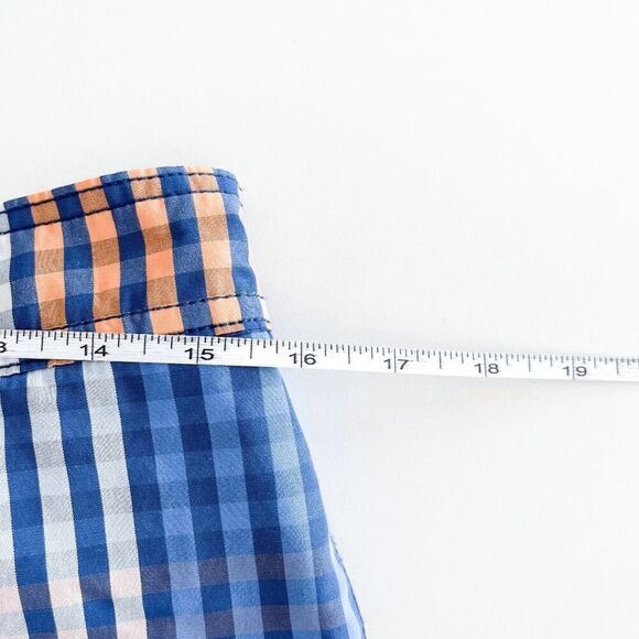 Tommy Bahama Mens Baja King Of Gingham Board Shorts Swim Trunks Blue Size Medium - Picture 6 of 9